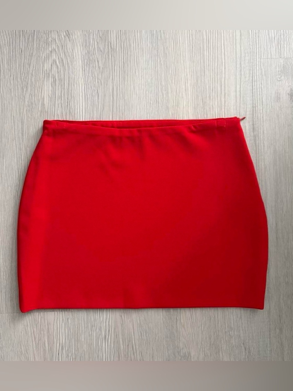 Zara Bright Red Mini Skirt